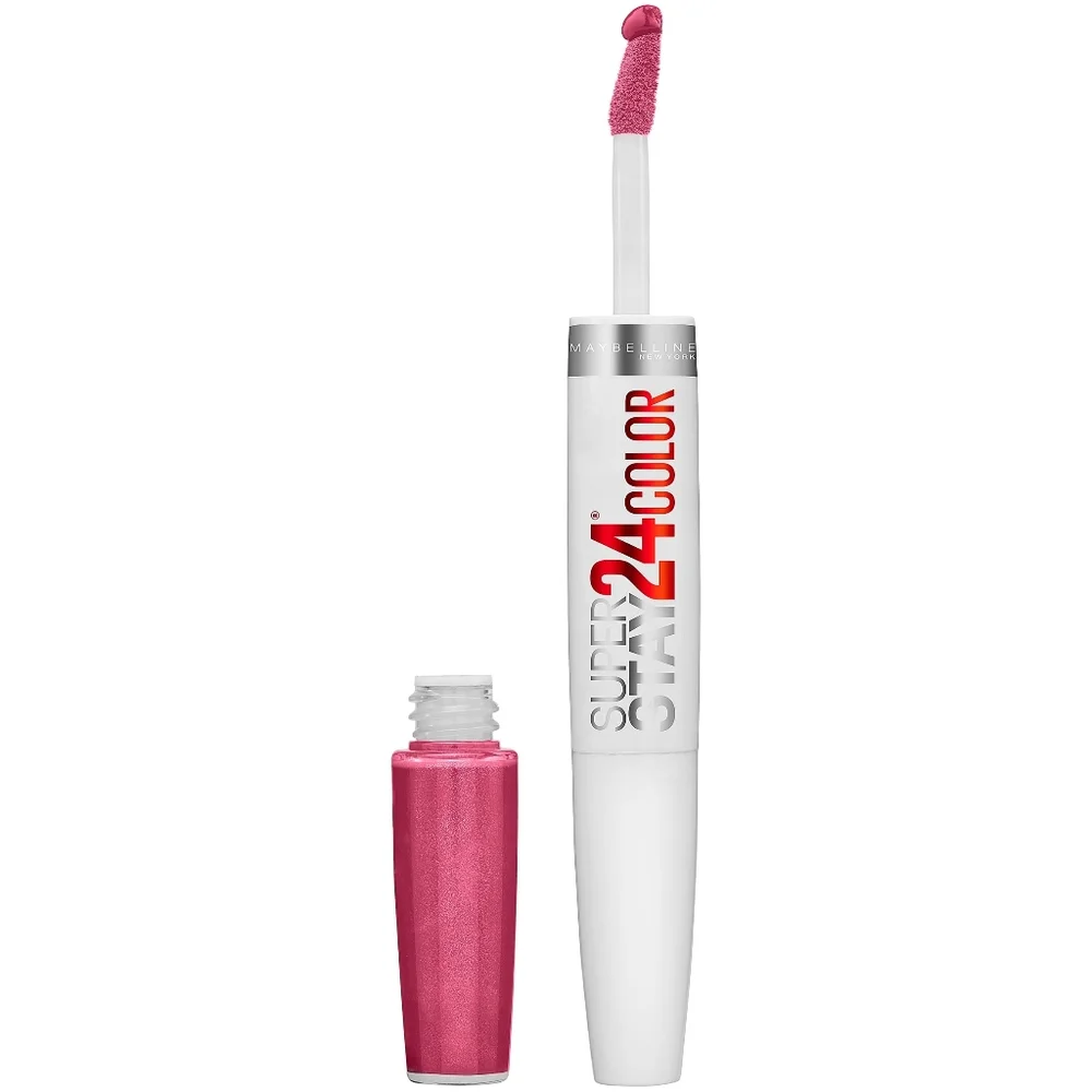 2 x Maybelline Superstay24 Color Lip Color, 045 Wear on Wildberry